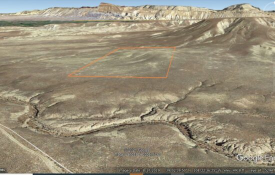 Eye-popping 360 degree views on off-grid 20 acres surrounded by public land near Grand Junction, CO